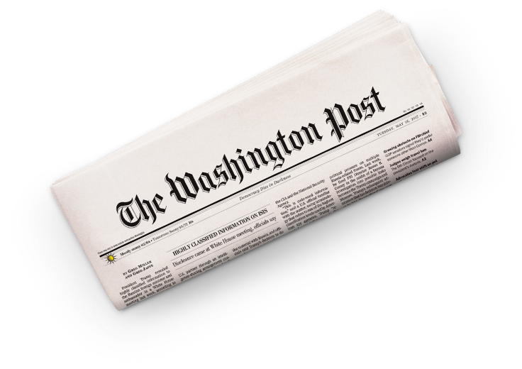 Decorative Newspaper Graphic
